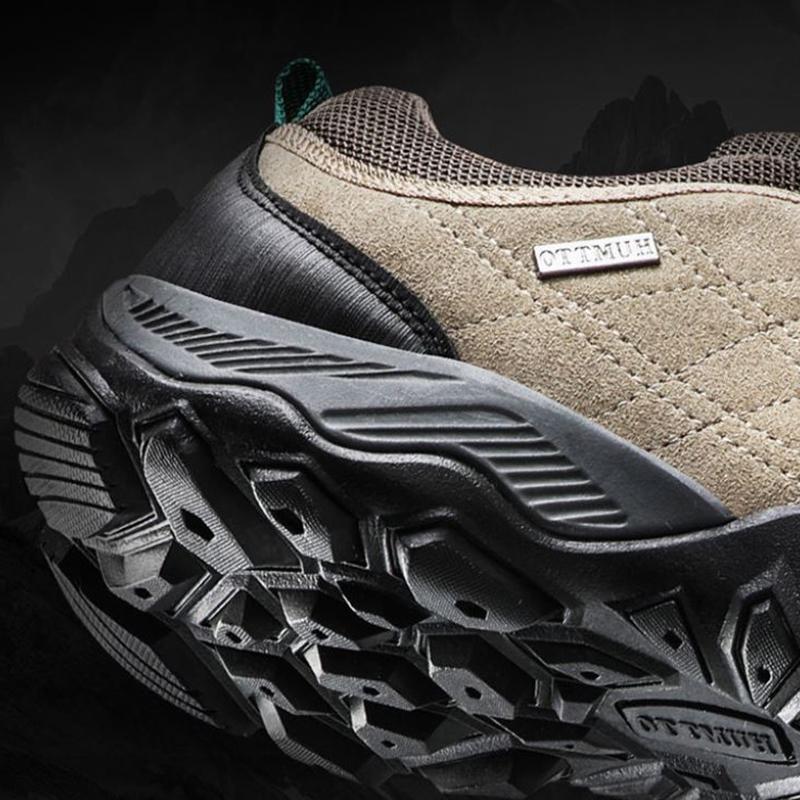 Outdoor Hiking Shoes Men's Sports Shoes Fashion Casual Men's Hiking Shoes Large Size Non-slip Waterproof Winter Shoes