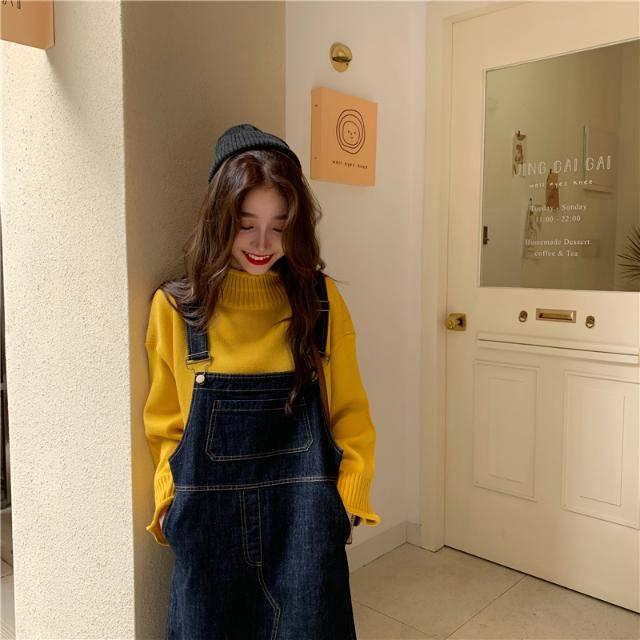 Plus Size Knitted Half Turtleneck Winter Cashmere Sweater for Women Warm Sweaters Female