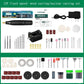Mini Electric Grinder Hand-held Engraving Electromechanical Drill Nail Tool Punching Machine Cutting Machine Mini Kit Tool