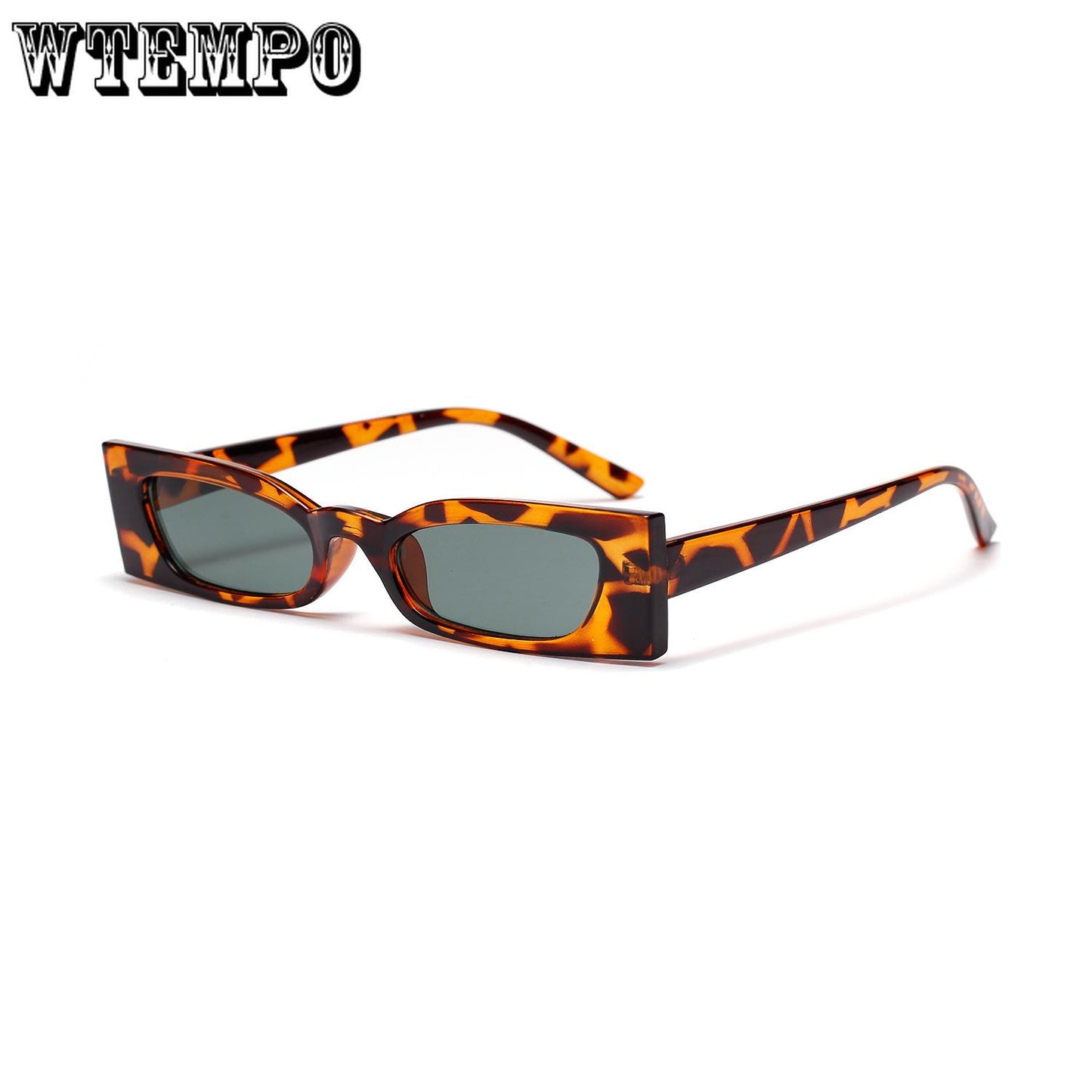 WTEMPO Cat Eye Sunglasses Small Frame Sunglasses Cool Men's Glasses Women's Sunglasses
