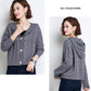 Autumn and Winter Knitted Hoodie Cardigan Short Loose Top Simple Solid Color Female Jacket