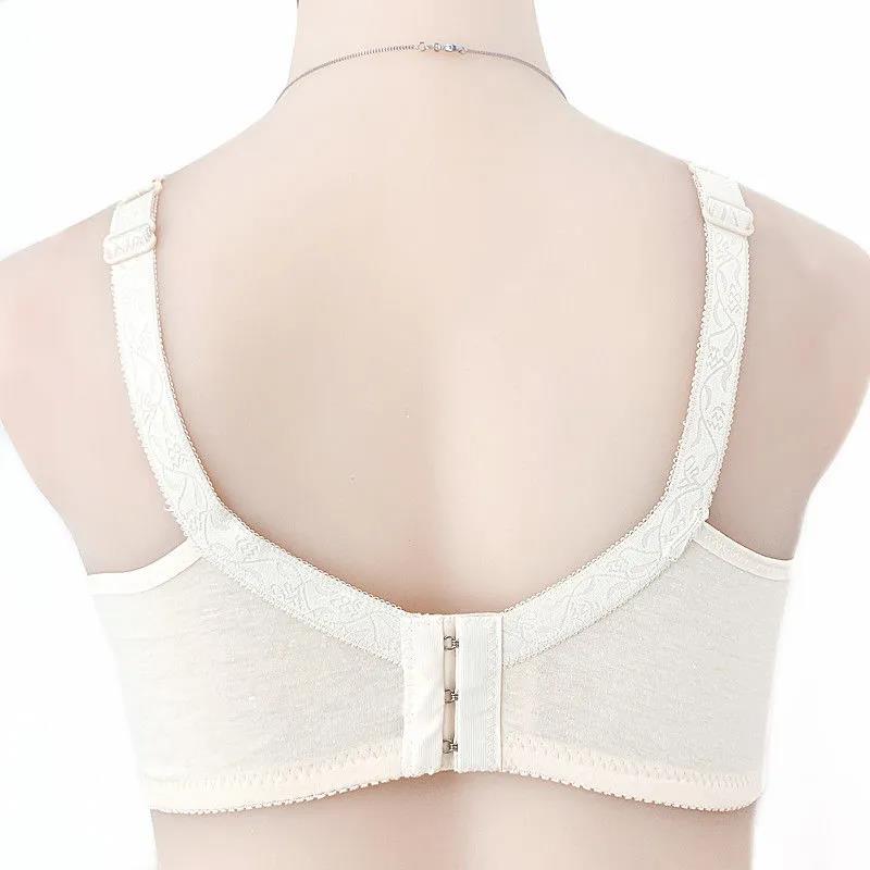 Ultra-thin No Sponge No Steel Ring Pure Cotton Breathable Skin-friendly and Comfortable Women's Underwear Bra