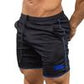 Men's Shorts Sports Training Breathable Summer Workout Fitness GYM Short Pants