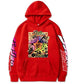 Harajuku JOJO's Bizarre Adventure Unisex Hoodies Japanese Anime JOJO Printed Men's Hoodie Streetwear Casual Sweatshirts