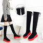 Women's Winter Plush Velvet Over-the-knee Boots Women's High-top Shoes Thick-soled High-tube Boots Women's Elastic Boots Winter Shoes