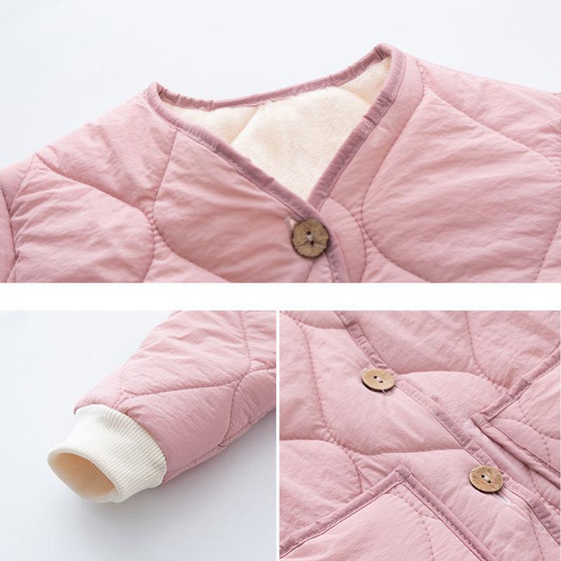 Autumn and Winter Children's Cotton Clothing Suits for Men and Women Baby Cotton-padded Trousers Home Outdoor Two-piece Vest Clothing
