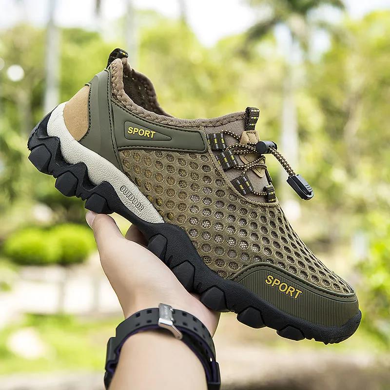 Unisex Hiking Shoes Outdoor Sports Shoes Non-slip Wear-resistant Hiking Shoes Breathable Lightweight Running Shoes