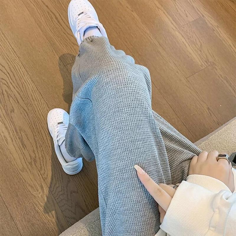 Women's Sweatpants High Waist Harem Pants Fitness Sports Pants Jogging Casual Pants Loose Large Size Legging Pants Bottoming Wide Leg Pants