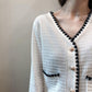 Autumn/Winter Knitted Jacket Cardigan Large Size Fashion Sweater Fashion Simple Female Top