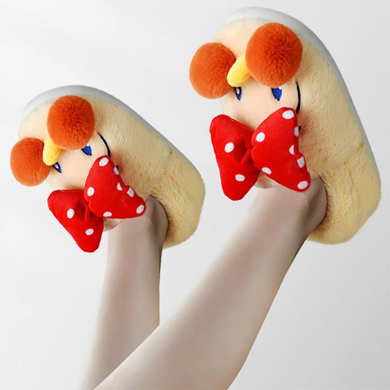 Indoor Warm Cotton Slippers Comfortable Soft-soled Shoes Soft and Fluffy Indoor Leisure Home Essential