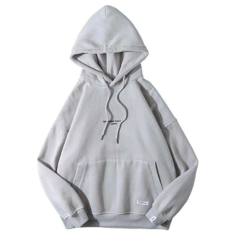Winter Plus Velvet Outer Wear Warm and Comfortable Sweater Men's Loose All-match Hoodie Couple Casual Jacket