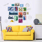 Creative Modern Stamp Album Wall Stickers Stamp Collection For Living Room Bedroom Hobby Art Decals