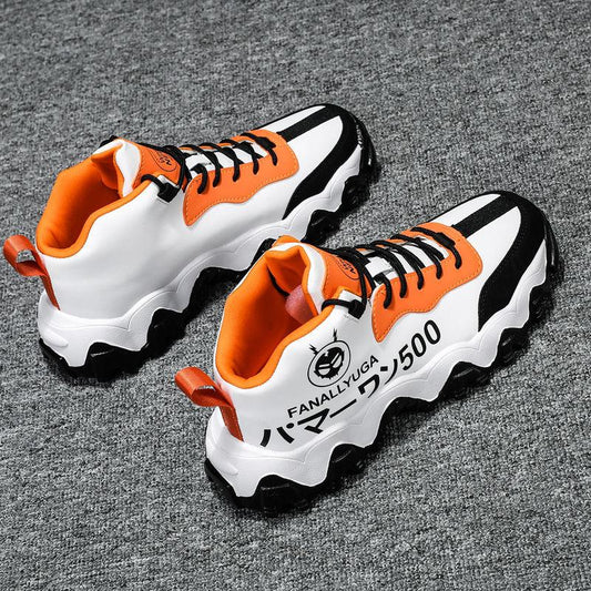 Men's High Top Shoes All-match Fashion Trend Shoes Spring and Summer Outdoor Leisure Sports Shoes