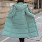Down Padded Jacket Women's Long Section New Padded Jacket Ins Winter Loose Student Cotton Clothes Jacket