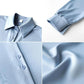 Loosely Stacked White Shirts Are Thin Design Niche Tops Chiffon Shirts Women's Summer Work Wear Stand-up Collar Casual Shirts