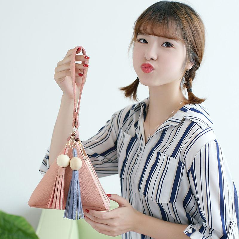 Wallet Bag Female Student Korean Version Ladies Large-capacity Coin Purse Clutch Handbag
