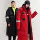 Over-the-knee Long Down Jacket Winter Men's and Women's Mid-length Tooling Thickened Korean Version Couple Decoration Body Coat Slim Coat