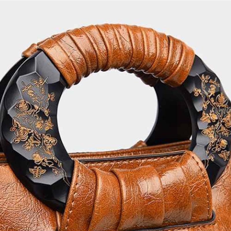 Ethnic Style Handbags Trendy Fashion All-match Large-capacity Shoulder Bag Retro Messenger Handbag