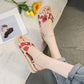 Sweet Sandals Female Summer Fairy Style Student Fashion Roman Platform with Skirt Flat Shoes