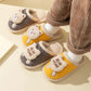 Children's Cotton Slippers Boys and Girls Cute Bear Indoor Home Floor Slippers Children's Middle-aged Children's Slippers Autumn and Winter