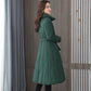 Winter Cotton Coats Women's National Style Long Cotton Jackets Female Solid Color Thickened Wadded Jacket