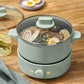 Split Electric Pan Household Steaming and Boiling Electric Pot Noodle Pot Multi-function Electric Boiling Pots and Utensils