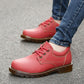 Autumn and Winter Shoes Women Men  Plus Velvet Cotton Shoes Couple Martin Boots Leather Casual Shoes