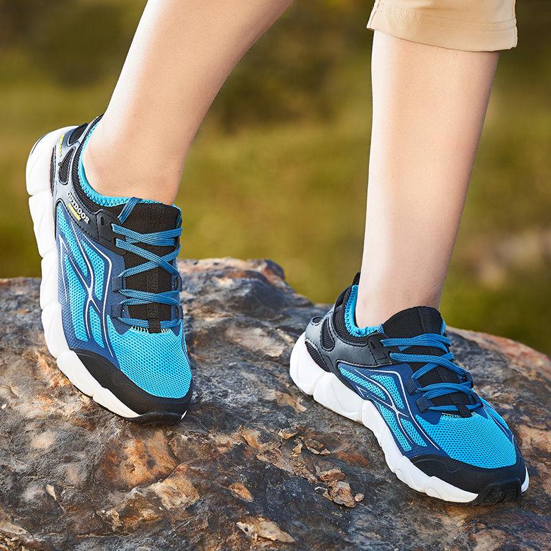 Summer Breathable Men Hiking Shoes Mesh Outdoor Women Sneakers Climbing Shoes Men Sport Shoes Quick-dry Water Shoes