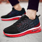 Men's Sports Shoes Running Shoes Mesh Breathable Fitness Shoes Korean Version Large Size Lightweight Outsole Non-slip Casual Shoes Men
