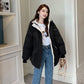 Winter Down Coat Loose Short Winter Coat Thick Warm Women's Padded Jacket