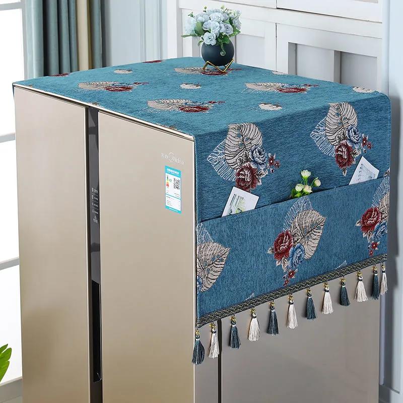 Refrigerator Hanging Bag Kitchen Dustproof Storage Range Cover Decorative Waterproof