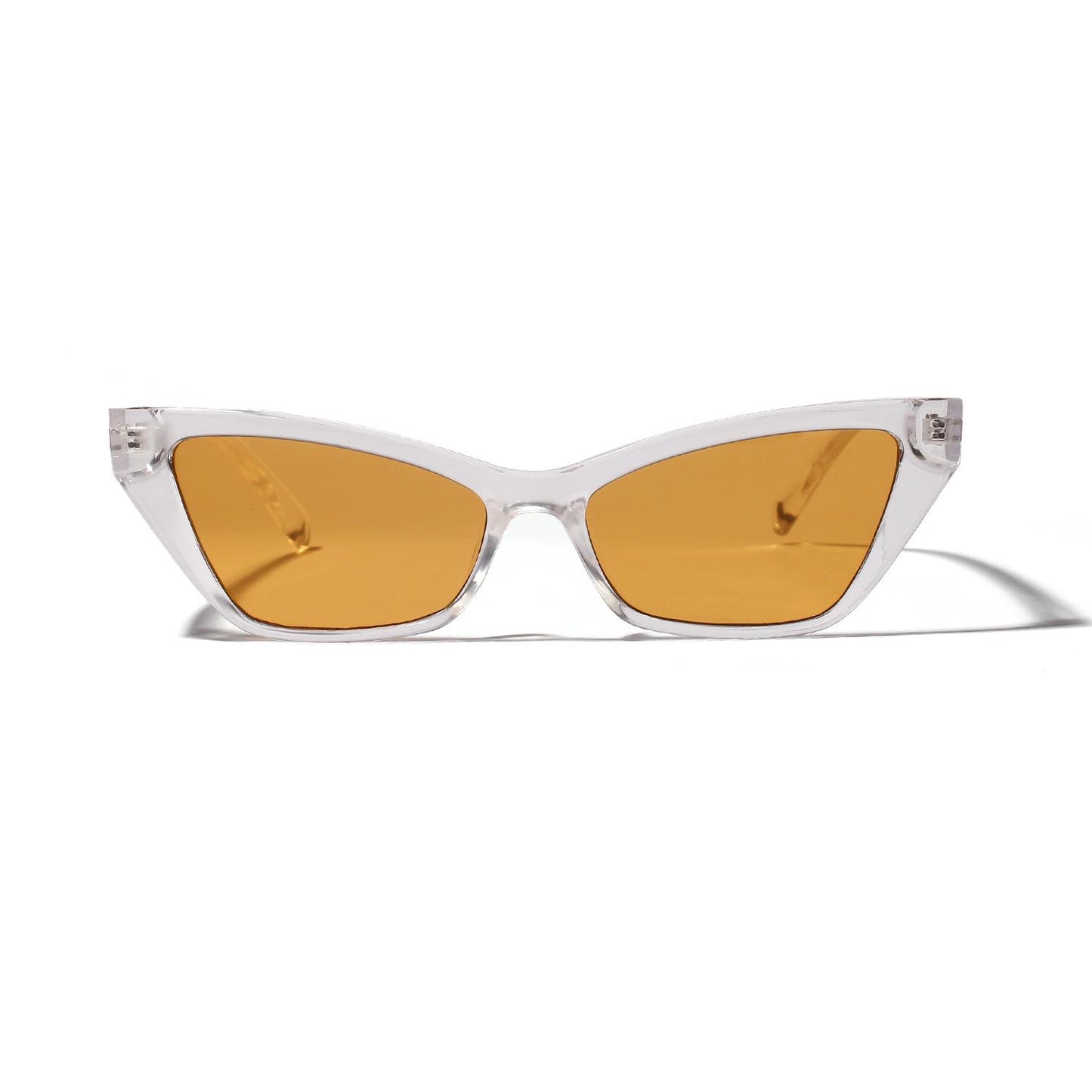 WTEMPO Cat Eye Sunglasses Women Retro Fashion UV Glasses Square Color Ocean Lens Sunglasses