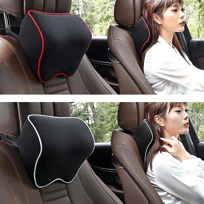 Car Neck Pillow Seat Support Headrest Memory Foam Pillow Cervical Spine Protection Tool Relaxation Artifact