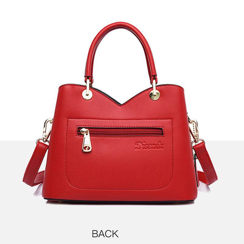 Women Top-Handle Bags 5 colors High Quality Genuine Leather Handbags For Large Capacity Personality European Style Crossbody Bag