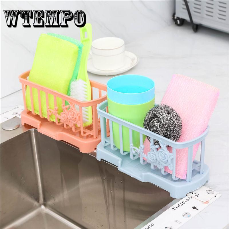 Kitchen Racks Drain Dish Racks Dish Storage Rack Sink Drain Baskets Cupboard Supplies