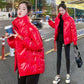 Women's Short Down Padded Jacket Winter Bright Face Down Padded Jacket Thick Loose Small Padded Jacket Korean Style Jacket