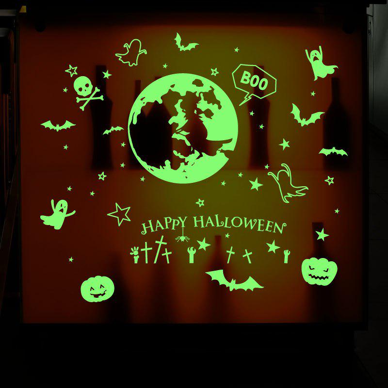 [Wall sticker ]Diy Halloween Luminous Wall Stickers Home Decor Living Room Party Bar Wall Decor Deca