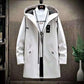 Spring and Autumn Men's Trench Coat Mid-length Autumn and Winter Jacket Men's Clothing
