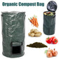 Compost Bag Homemade Organic Ferment PE Compost Bag Kitchen Waste Disposal Garden Accessories