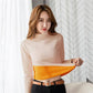 Winter Half High Neck Warm Ladies Bottoming Shirt Plus Velvet Padded Inner Long-sleeved T-shirt Top
