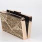 Elegance Luxury Women's Clutch Bag Shoulder Bag Ladies Smooth Box Bag Wedding Evening Banquet Bridal Rhinestones 2 belts