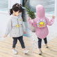 Autumn Girls Windbreaker Coat Baby Kids Cartoon Print Hooded Outwear Baby Kids Coats Jacket Clothing