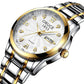 Luxury Automatic Mechanical Watch Men stainless Steel Waterproof Business Men's Mechanical Watches
