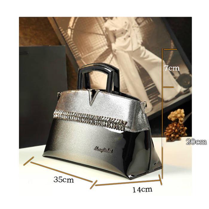 Middle-aged Female Bag Wild Bag Lady Handbag Fashion Atmosphere Slung Handcuffs Big Bag Female