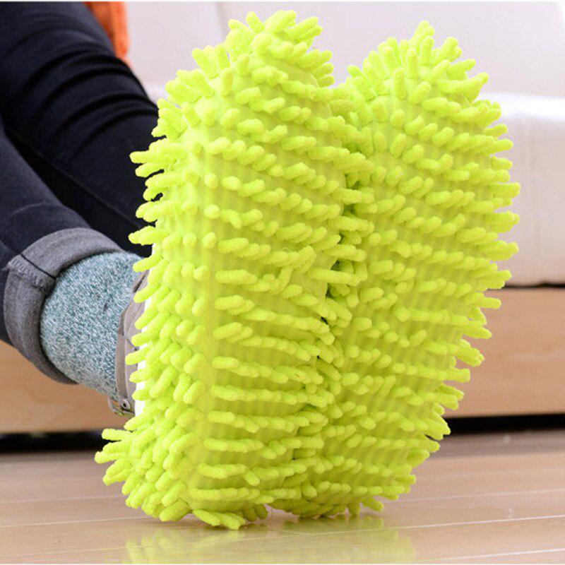 2/4 pcs Mop Slipper Floor Polishing Cover Cleaner Dusting Floor Washing Slippers