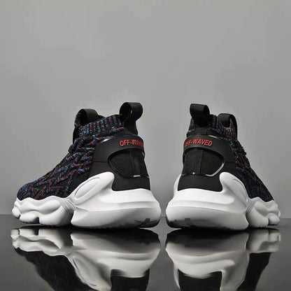 High top socks shoes Wild men's shoes spring men Daddy shoes Casual shoes for men leisure Breathable