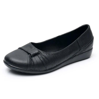 Rain Boots Women's Flat Bottom Non-slip Waterproof Shoes Kitchen Work Shoes Middle-aged Elderly Rubber Shoes