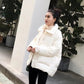 Short Down Jacket Women's Winter Clothes Loose Bright Student Bread Coat Women