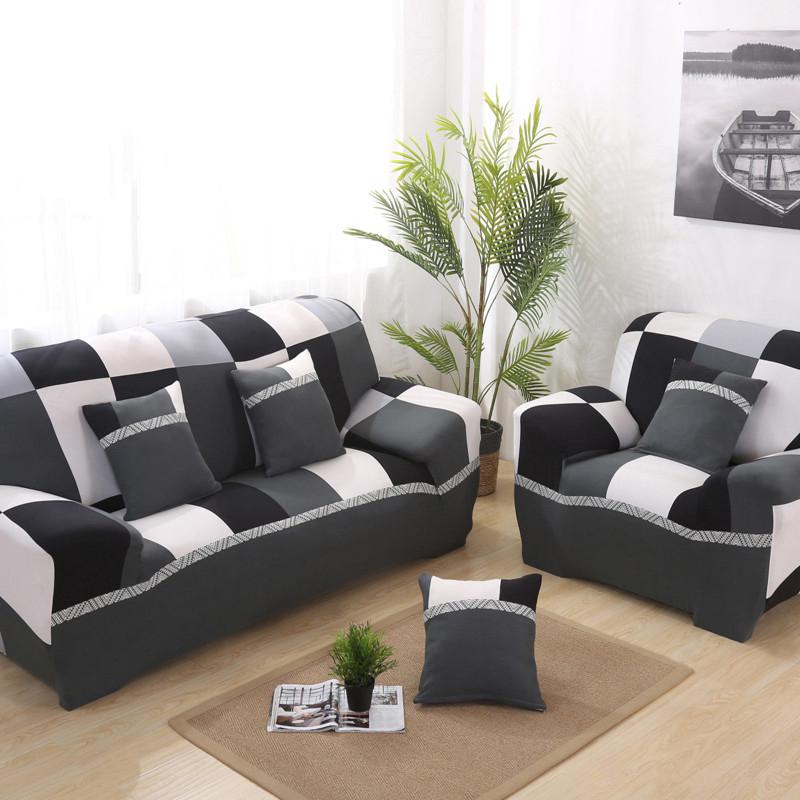 Modern Elastic Sofa Cover Sofa Slipcovers Tight Wrap All-inclusive Couch Cover Furniture Protector