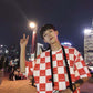 Summer Loose Retro Black and White Plaid Short-sleeved T-shirt Student Bottoming Shirt